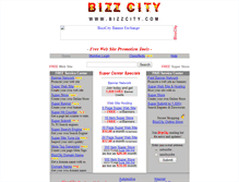 Tablet Screenshot of bizzcity.com